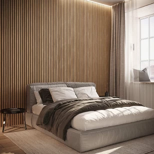 Реечная панель Grace МДФ 3D Line Modern L06 Дуб альпийский 19х160х2750 мм