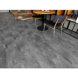 SPC ламинат Skalla STONE FJORD Бетон Ларвик (Tile Betong Larvik) FR408 New