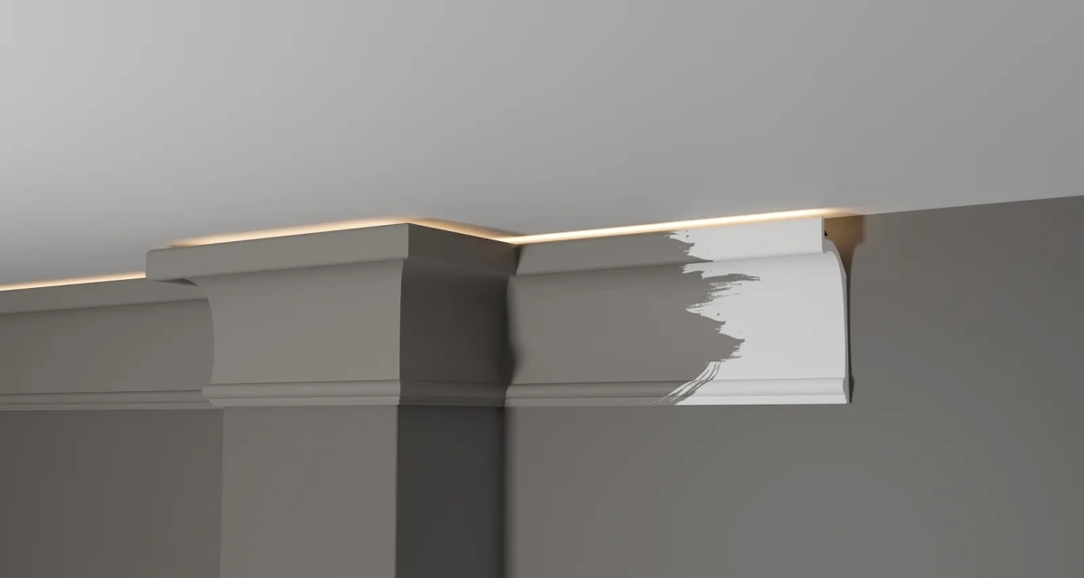 Отделка стен и потолка Карниз Decor-Dizayn DD518 45х125х2000 мм