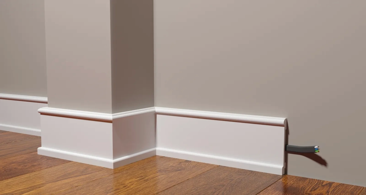 Отделка стен и потолка Плинтус Decor-Dizayn DD712  2000х100х17 мм