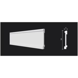 Плинтус Decor-Dizayn DD712  2000х100х17 мм