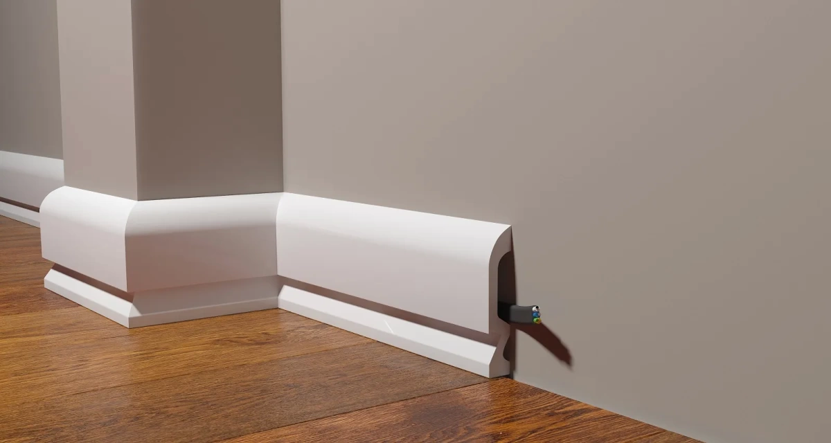 Отделка стен и потолка Плинтус Decor-Dizayn DD700  2000х100х18.1 мм