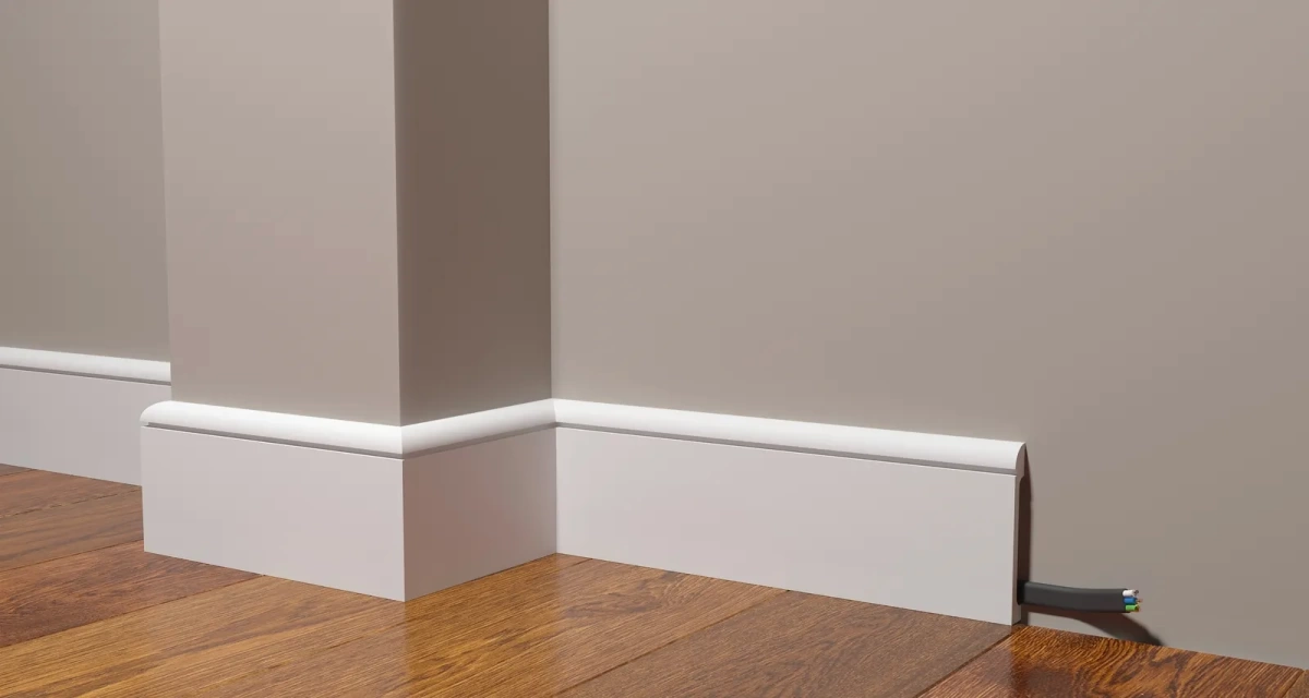 Отделка стен и потолка Плинтус Decor-Dizayn DD715  2000х90х13 мм