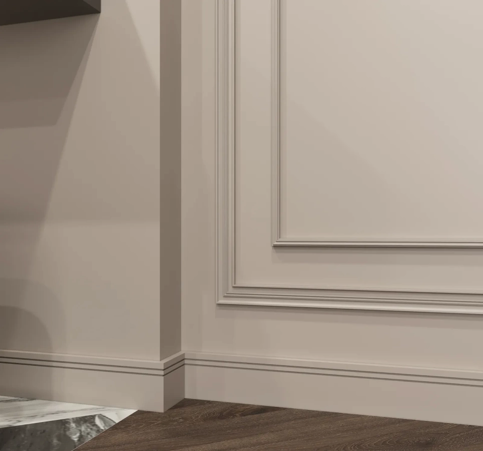 Отделка стен и потолка Плинтус Decor-Dizayn DD717  2000х80х13 мм