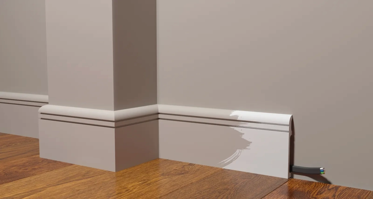 Отделка стен и потолка Плинтус Decor-Dizayn DD721  2000х110х15 мм