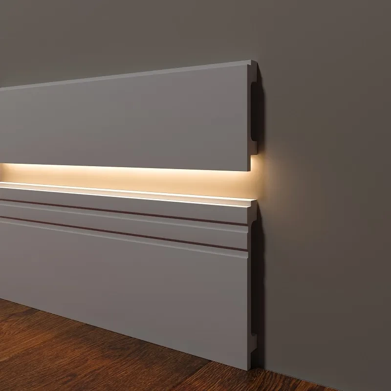 Отделка стен и потолка Плинтус Decor-Dizayn DD724  2000х120х16 мм