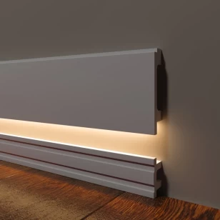 Плинтус Decor-Dizayn DD724  2000х120х16 мм