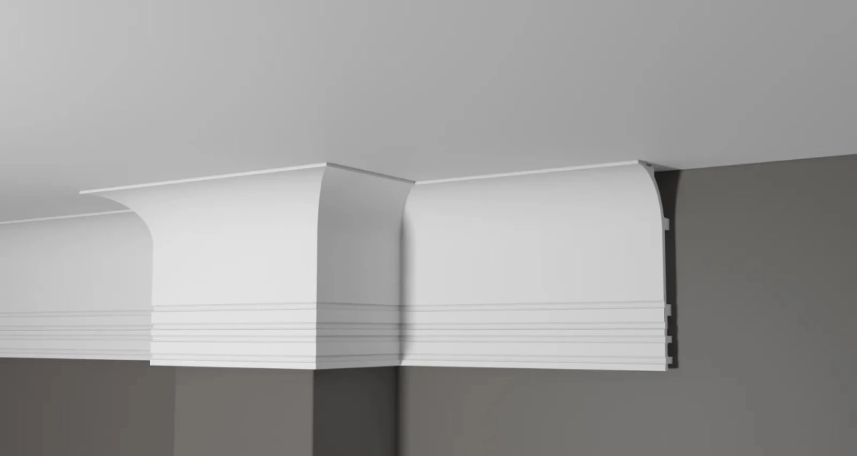 Отделка стен и потолка Карниз Decor-Dizayn DD520 70х140х2000 мм