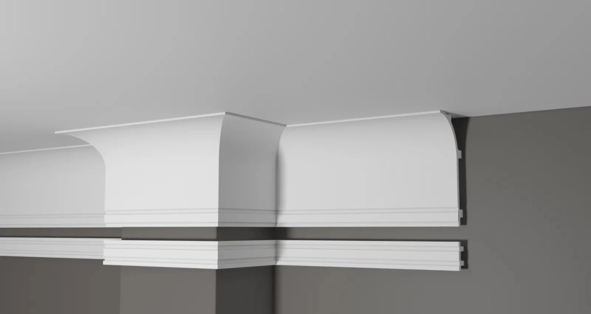 Отделка стен и потолка Карниз Decor-Dizayn DD520 70х140х2000 мм