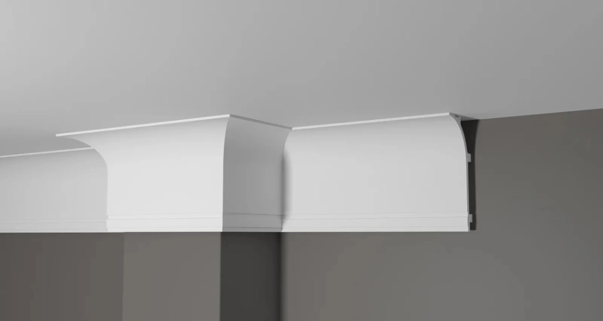 Отделка стен и потолка Карниз Decor-Dizayn DD520 70х140х2000 мм