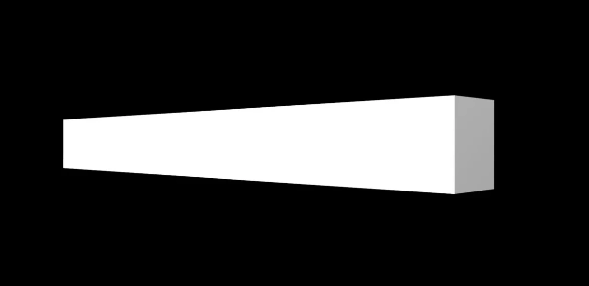 Отделка стен и потолка Молдинг Decor-Dizayn Грани DD622 20х20х2000 мм