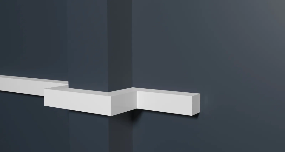 Отделка стен и потолка Молдинг Decor-Dizayn Грани DD622 20х20х2000 мм