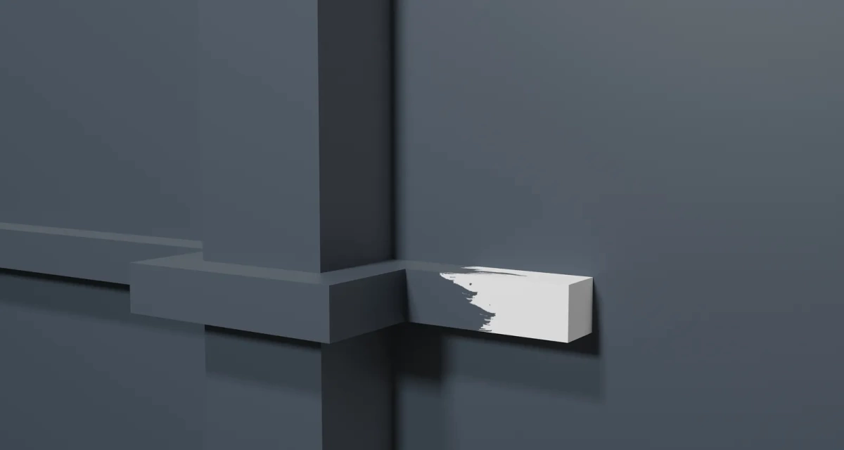 Отделка стен и потолка Молдинг Decor-Dizayn Грани DD622 20х20х2000 мм