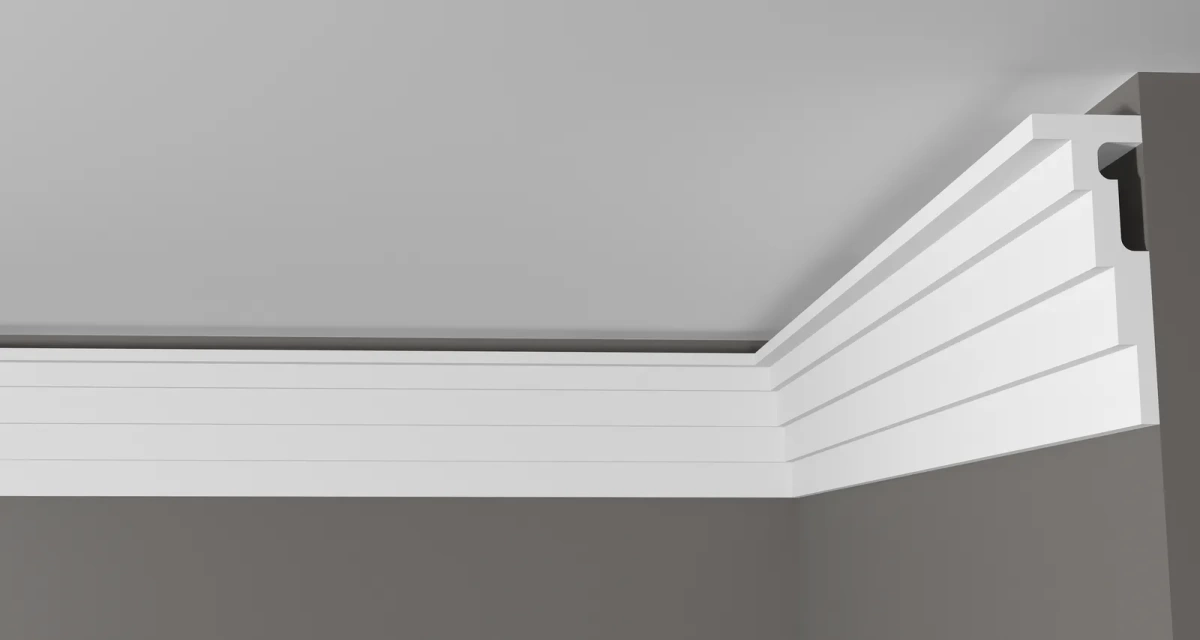 Отделка стен и потолка Карниз Decor-Dizayn DD514 43х120х2000 мм