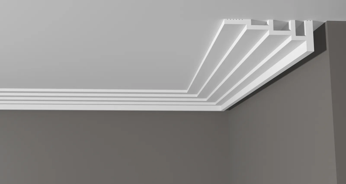 Отделка стен и потолка Карниз Decor-Dizayn DD514 43х120х2000 мм