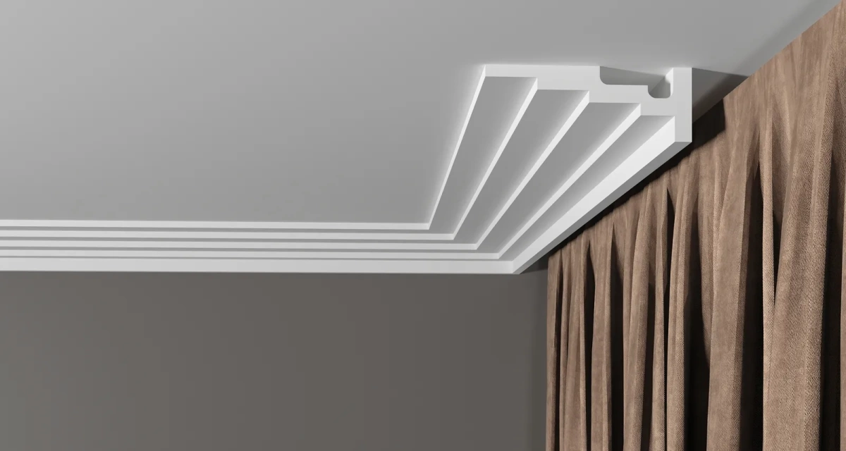 Отделка стен и потолка Карниз Decor-Dizayn DD514 43х120х2000 мм