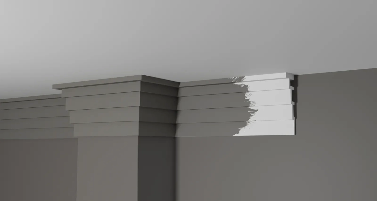 Отделка стен и потолка Карниз Decor-Dizayn DD514 43х120х2000 мм