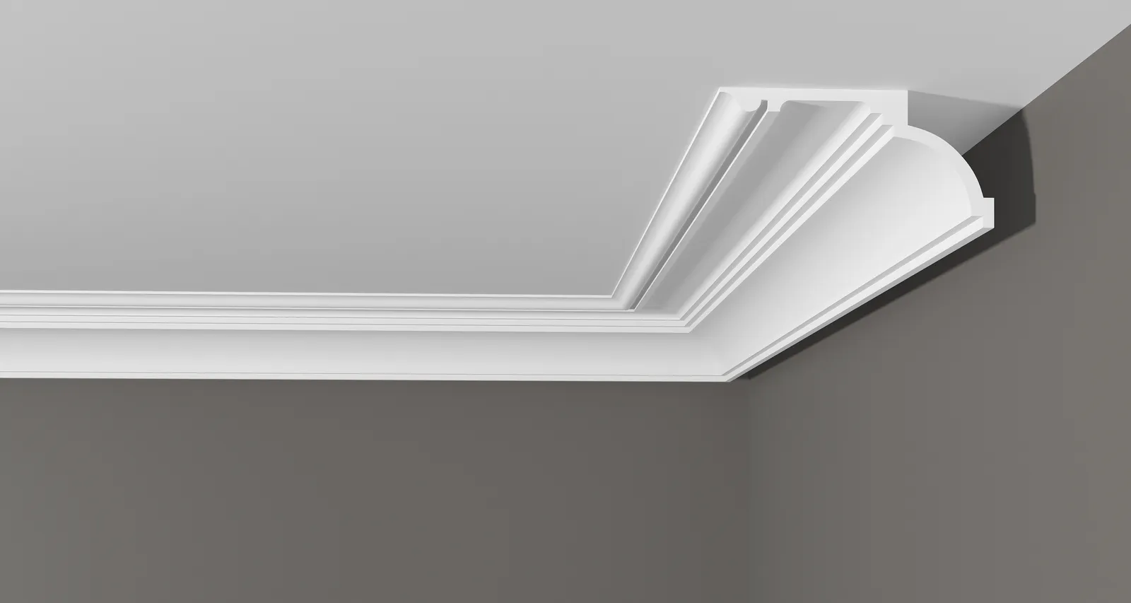 Отделка стен и потолка Карниз Decor-Dizayn DD517 60х120х2000 мм