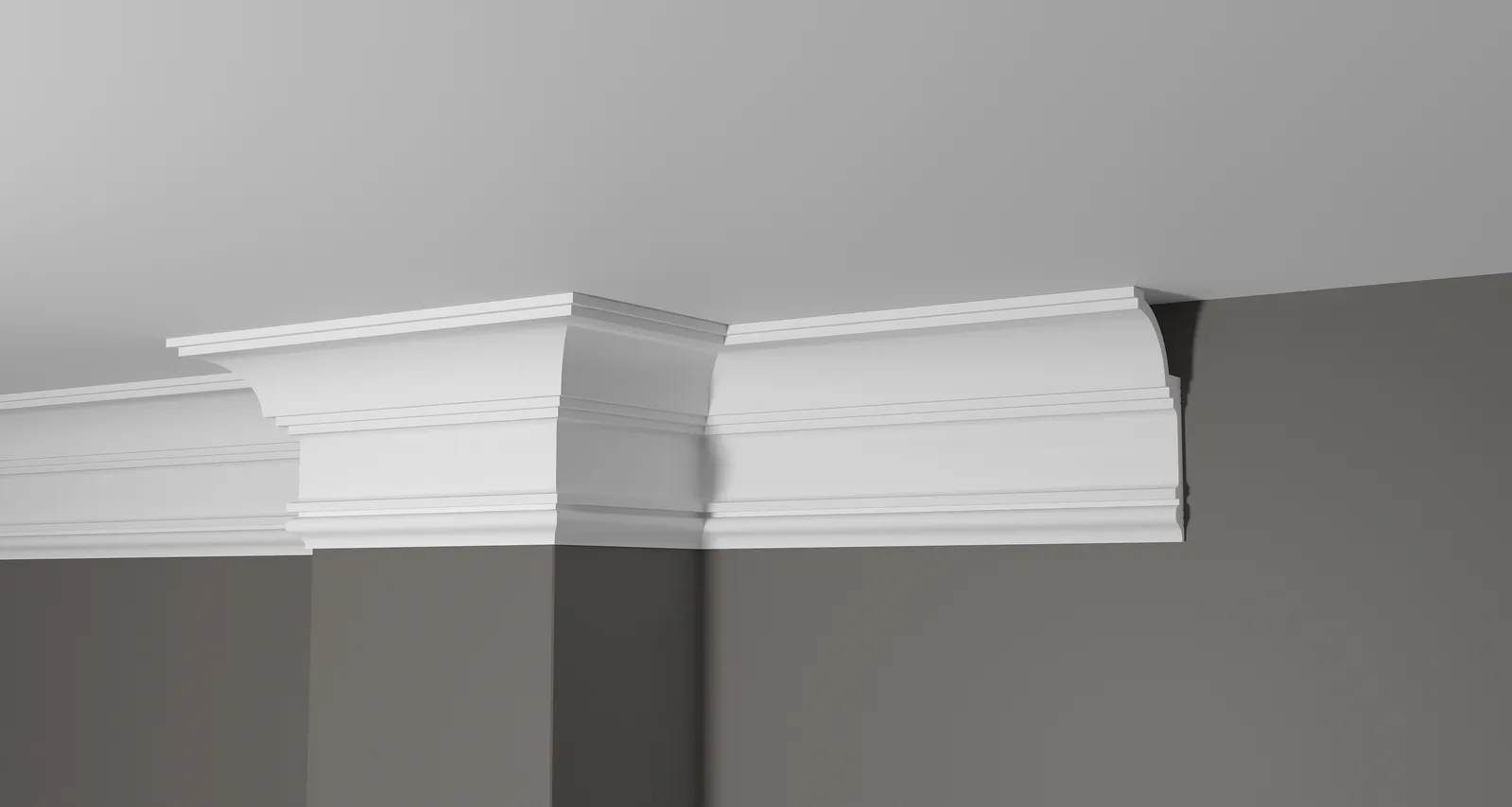 Отделка стен и потолка Карниз Decor-Dizayn DD517 60х120х2000 мм