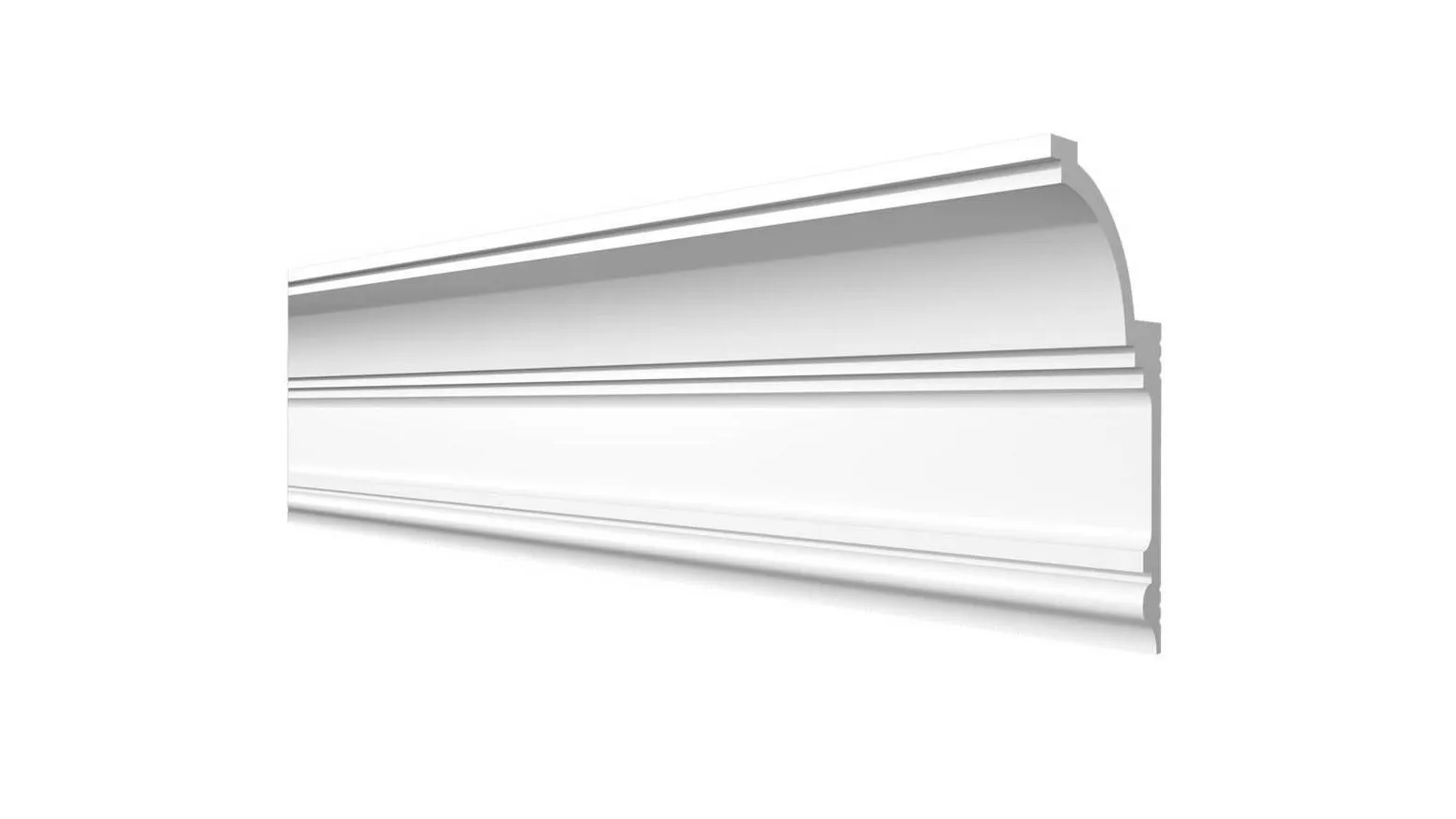 Отделка стен и потолка Карниз Decor-Dizayn DD517 60х120х2000 мм