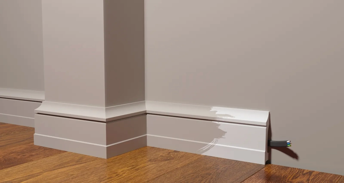 Отделка стен и потолка Плинтус Decor-Dizayn Грани DD711 2000х100х19 мм