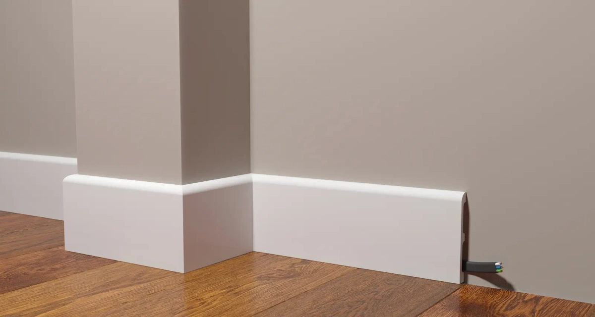 Отделка стен и потолка Плинтус Decor-Dizayn Грани DD707 2000х100х13 мм