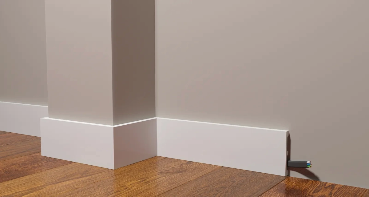 Отделка стен и потолка Плинтус Decor-Dizayn Грани DD708 2000х80х13 мм