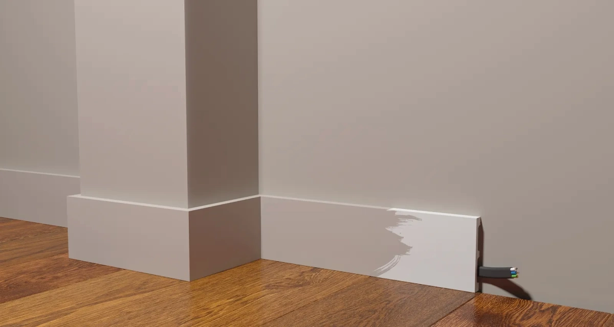 Отделка стен и потолка Плинтус Decor-Dizayn Грани DD708 2000х80х13 мм