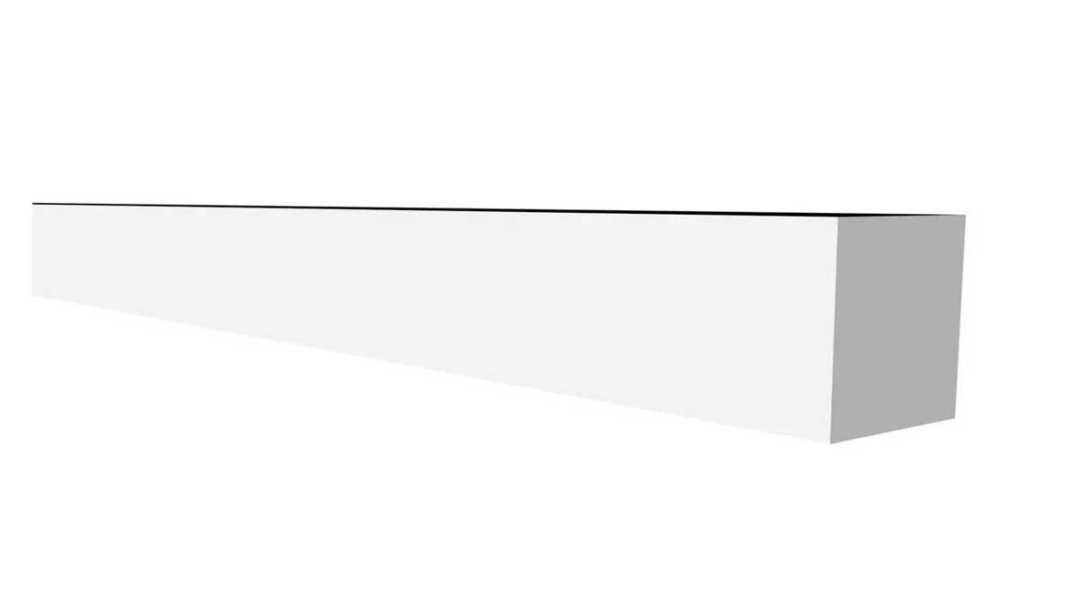 Отделка стен и потолка Молдинг Decor-Dizayn Грани DD611 20х30х2000 мм