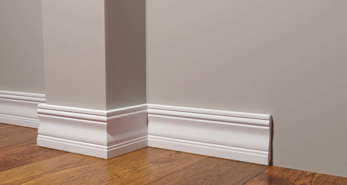 Отделка стен и потолка Плинтус Decor-Dizayn DD 153 A 2000х95х15 мм