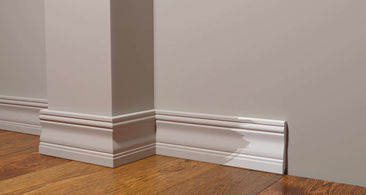 Отделка стен и потолка Плинтус Decor-Dizayn DD 153 A 2000х95х15 мм