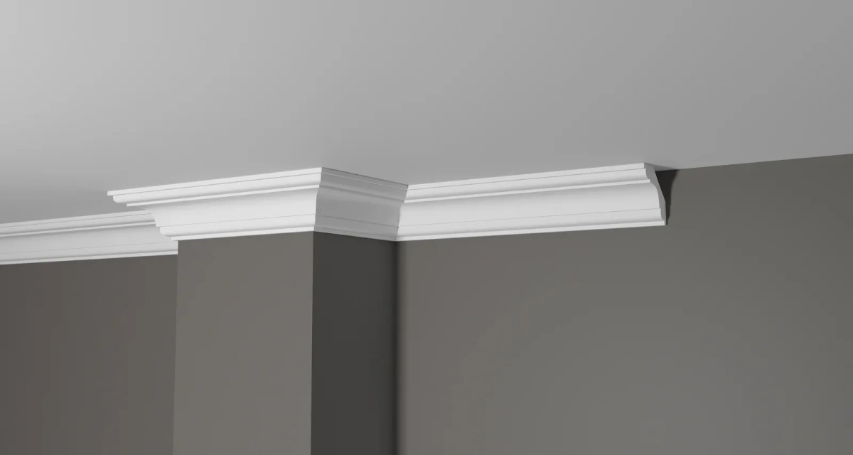 Отделка стен и потолка Карниз Decor-Dizayn DD05 49х49х2000 мм