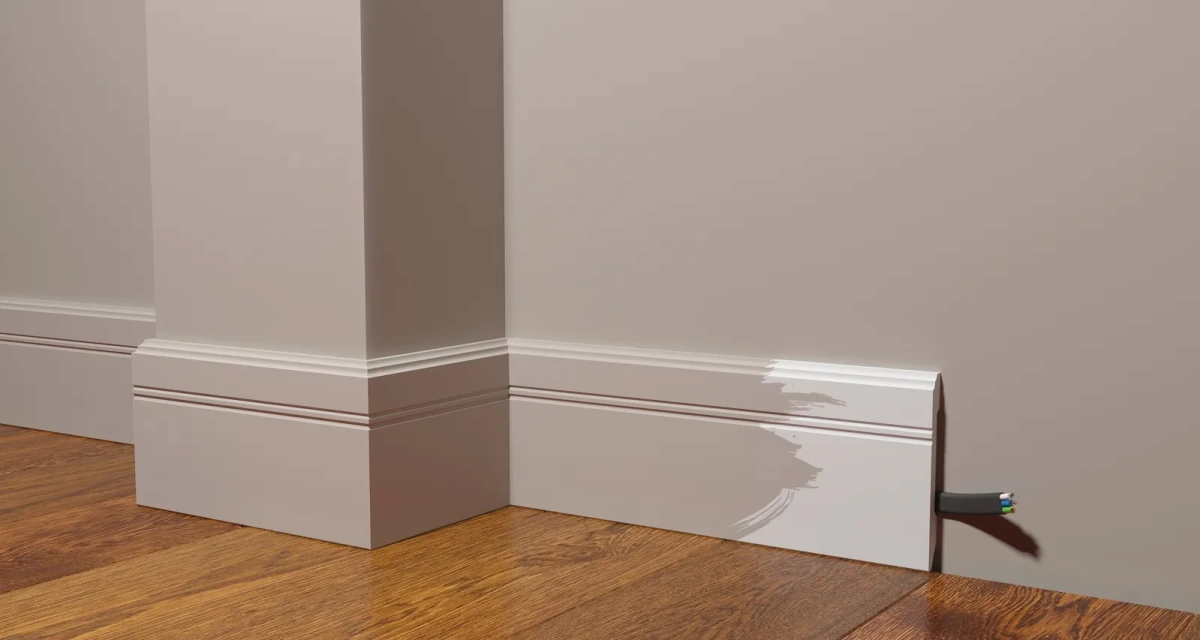 Отделка стен и потолка Плинтус Decor-Dizayn DD105 2000х108х12 мм