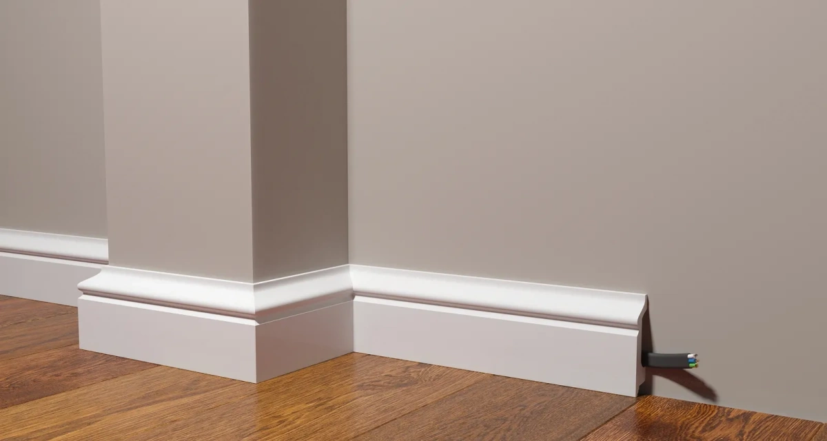 Отделка стен и потолка Плинтус Decor-Dizayn DD122 2000х78х21 мм