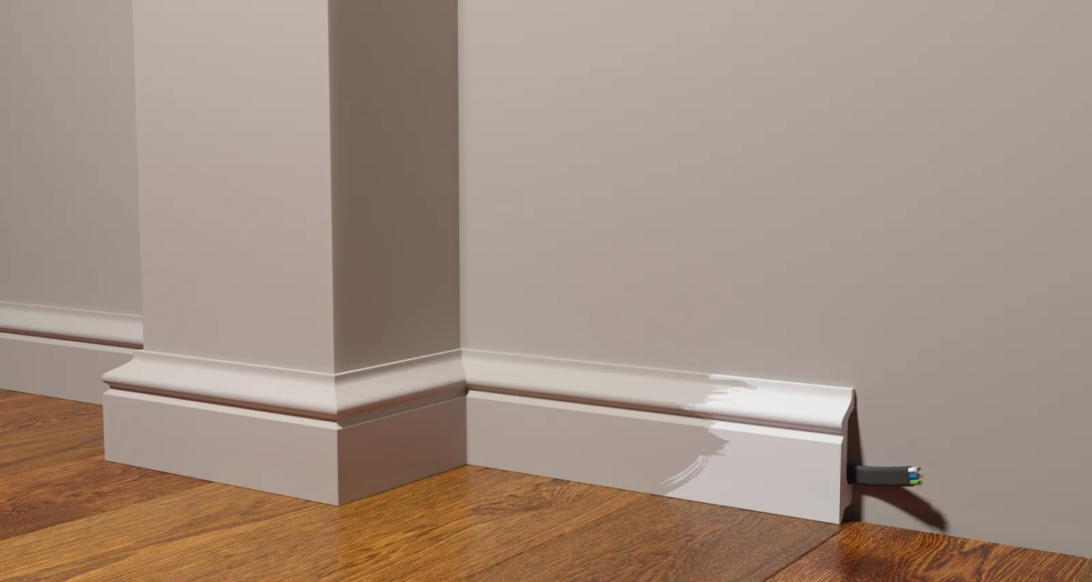 Отделка стен и потолка Плинтус Decor-Dizayn DD122 2000х78х21 мм