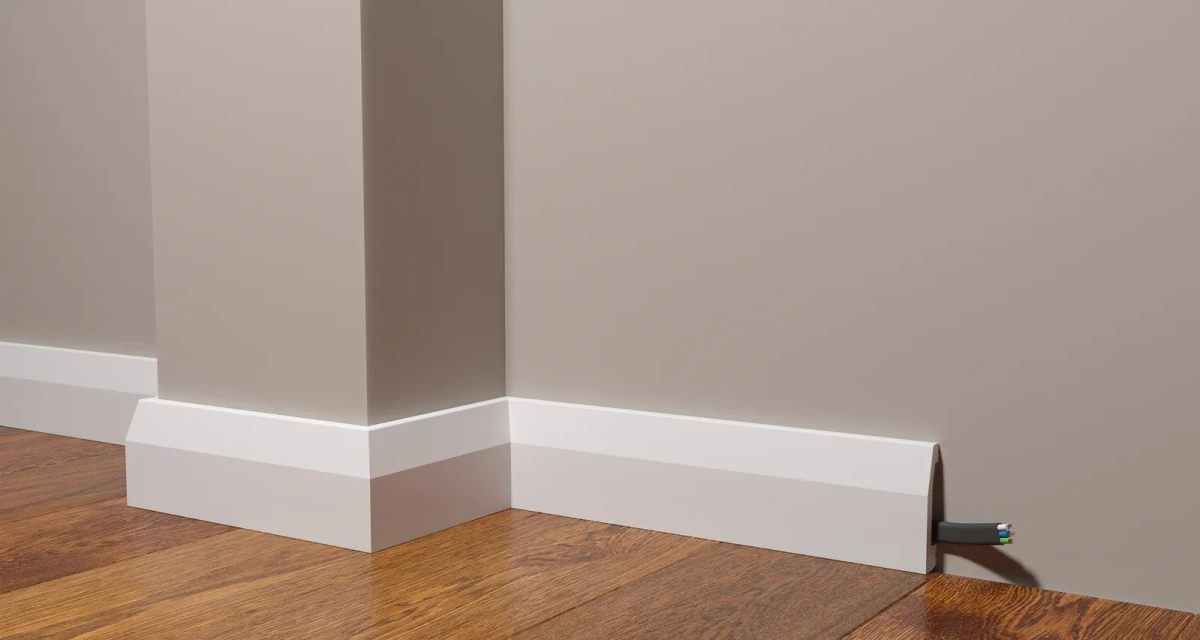 Отделка стен и потолка Плинтус Decor-Dizayn DD125 2000х70х15 мм