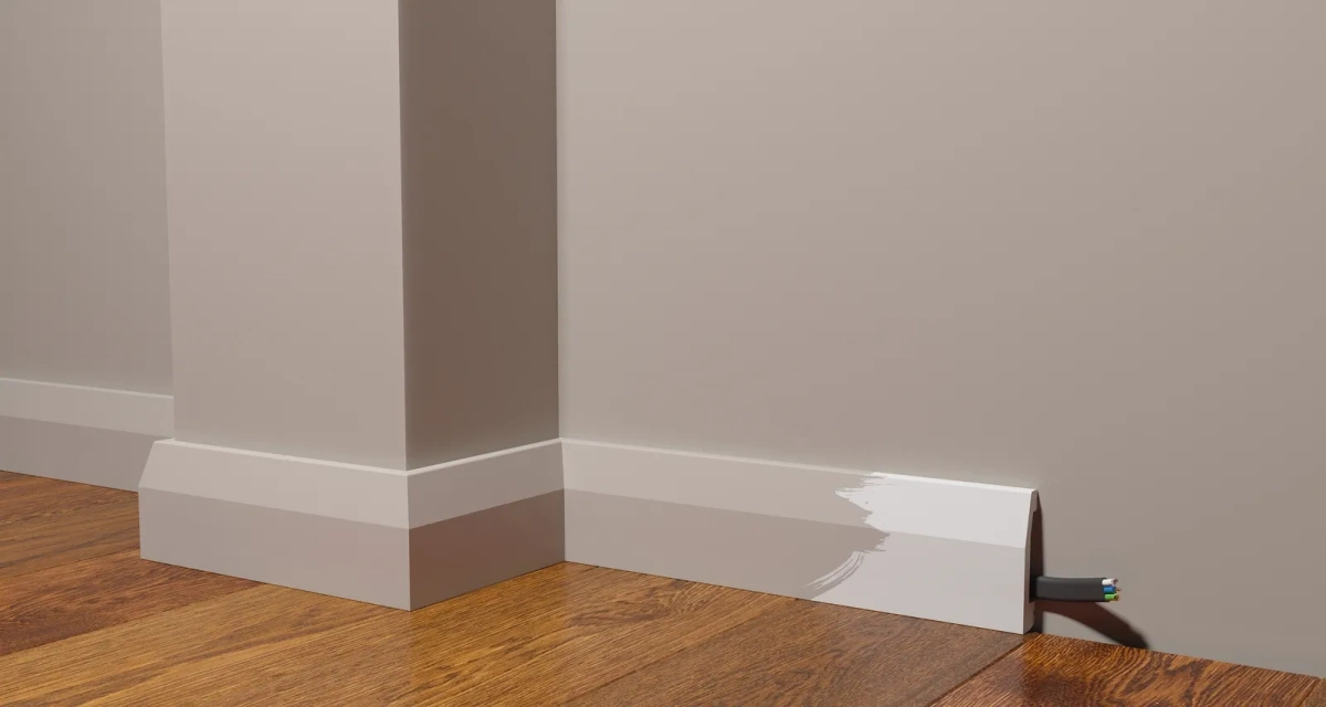 Отделка стен и потолка Плинтус Decor-Dizayn DD125 2000х70х15 мм