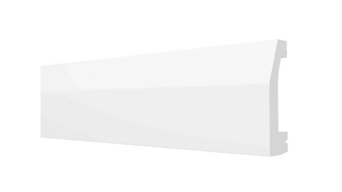 Отделка стен и потолка Плинтус Decor-Dizayn DD125 2000х70х15 мм
