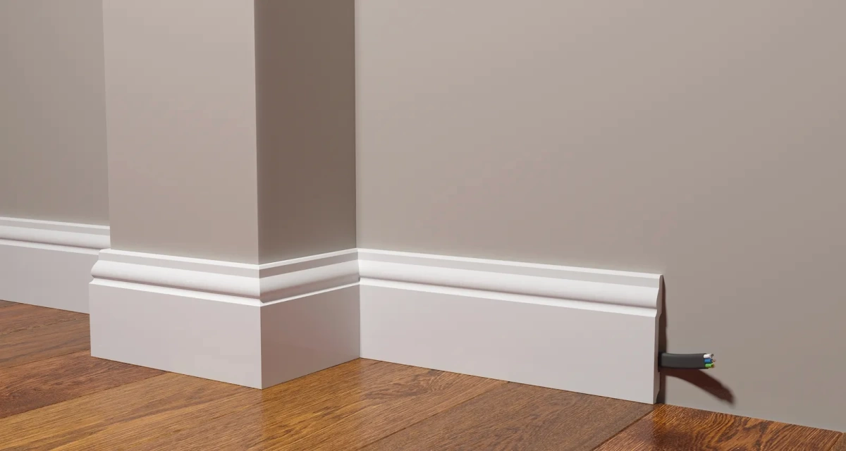 Отделка стен и потолка Плинтус Decor-Dizayn DD15 2000х99х14 мм