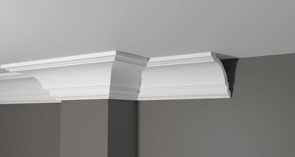 Отделка стен и потолка Карниз Decor-Dizayn DD16 122х100х2000 мм