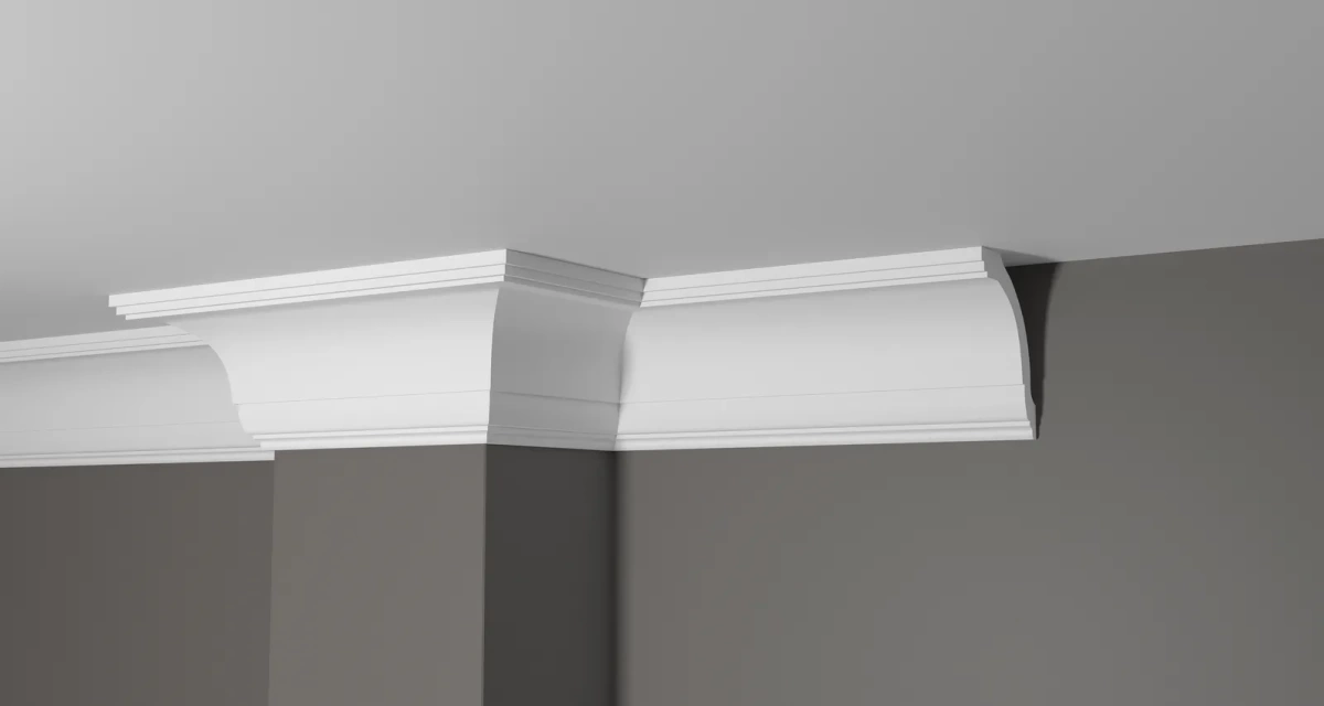 Отделка стен и потолка Карниз Decor-Dizayn DD08 77х100х2000 мм