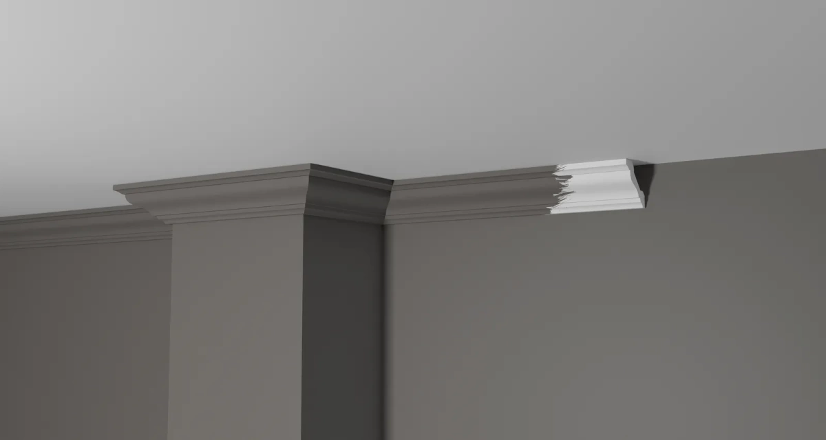 Отделка стен и потолка Карниз Decor-Dizayn DD21 44х40х2000 мм