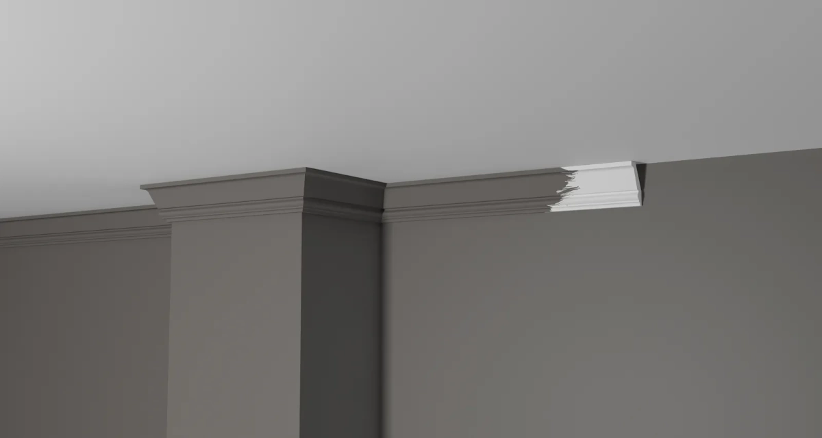 Отделка стен и потолка Карниз Decor-Dizayn DD24 24х39х2000 мм