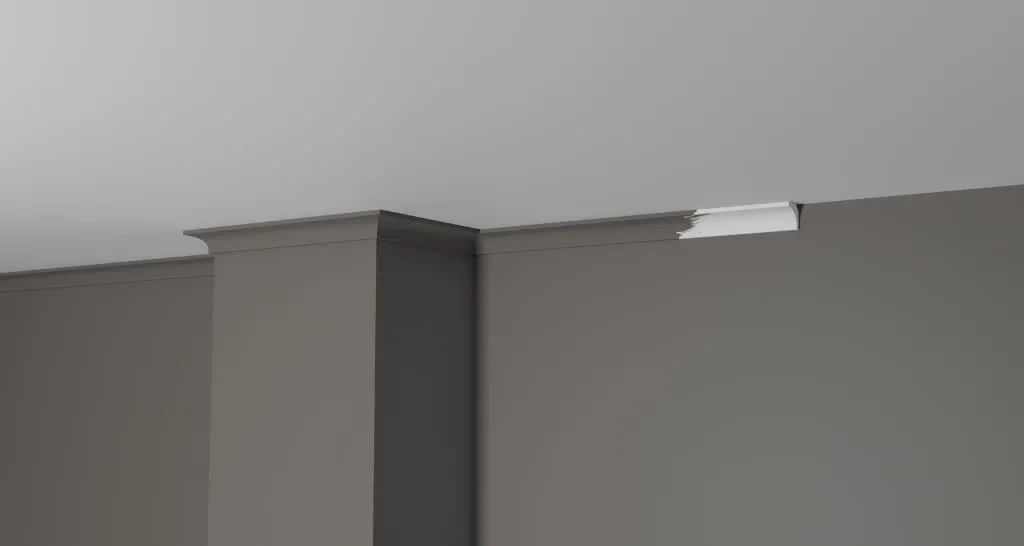 Отделка стен и потолка Карниз Decor-Dizayn DD26 19х19х2000 мм