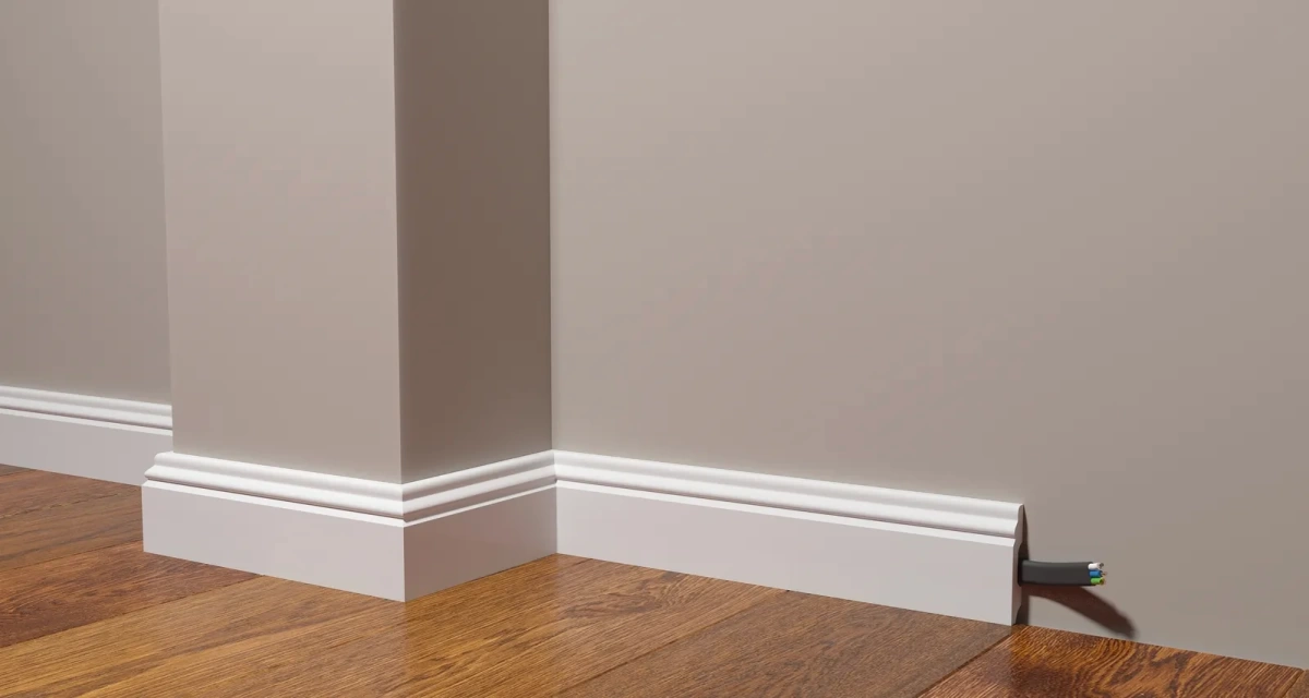 Отделка стен и потолка Плинтус Decor-Dizayn DD27 2000х59х13 мм