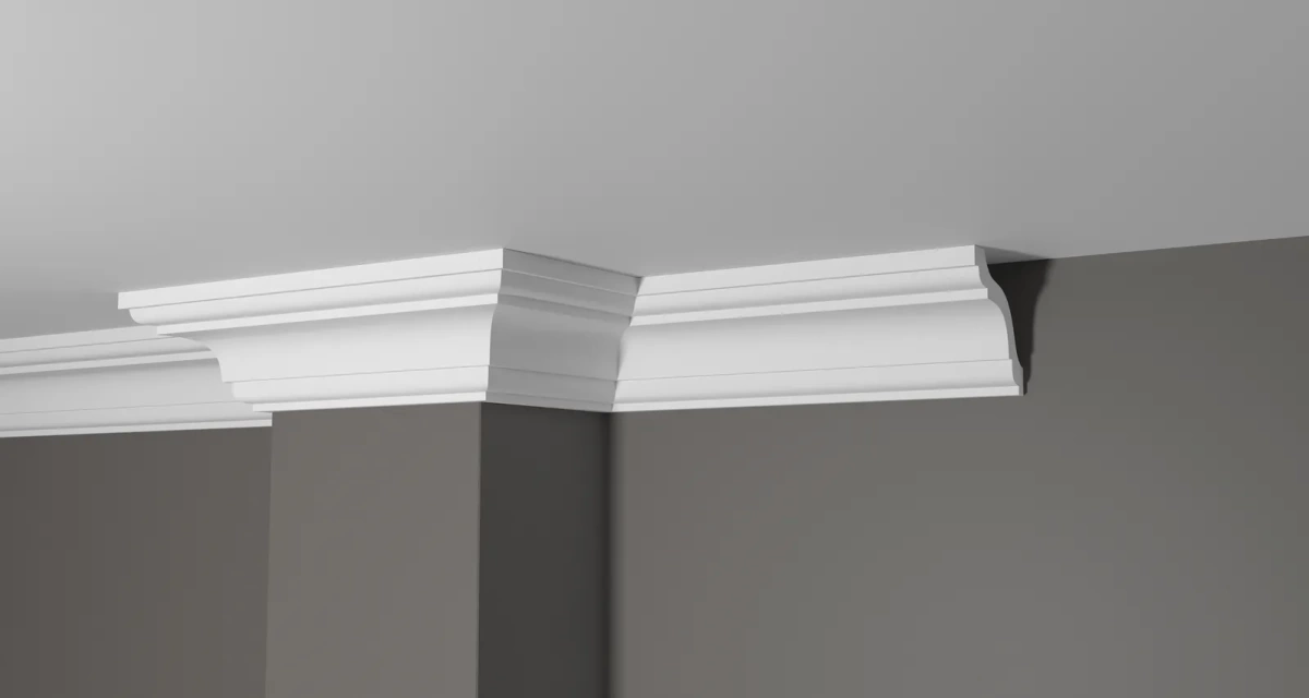 Отделка стен и потолка Карниз Decor-Dizayn DD44 73х76х2000 мм