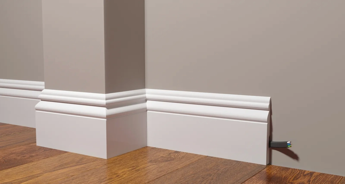 Отделка стен и потолка Плинтус Decor-Dizayn DD50 2000х126х16 мм