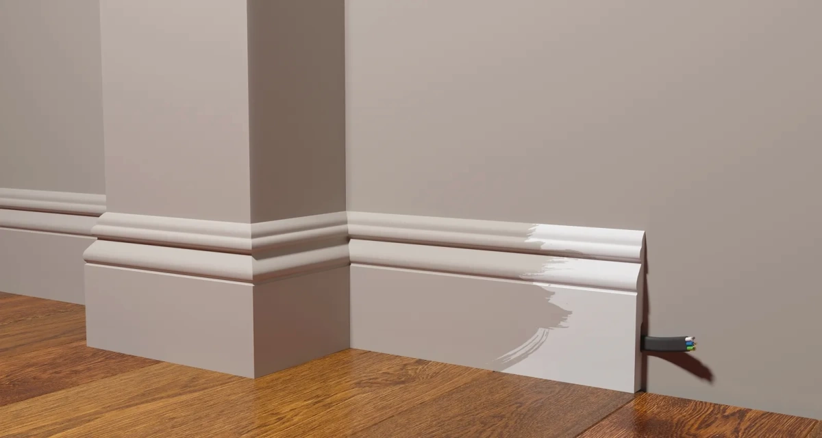 Отделка стен и потолка Плинтус Decor-Dizayn DD50 2000х126х16 мм