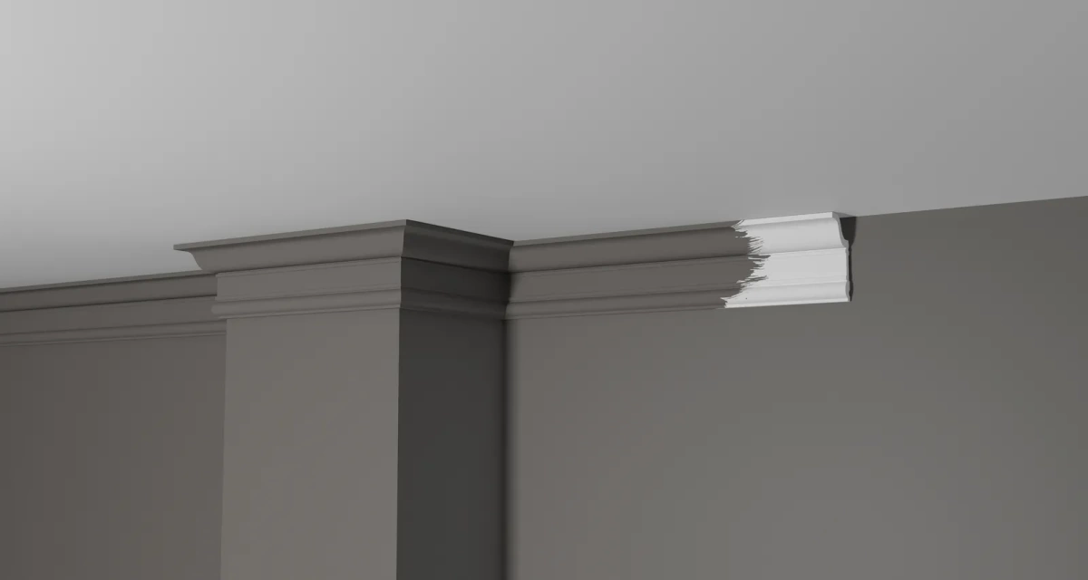 Отделка стен и потолка Карниз Decor-Dizayn DD501 31х59х2000 мм