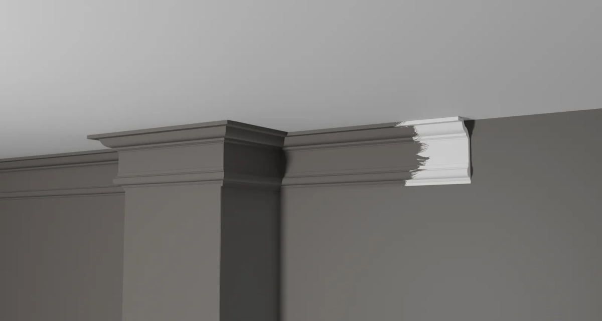 Отделка стен и потолка Карниз Decor-Dizayn DD502 40х80х2000 мм